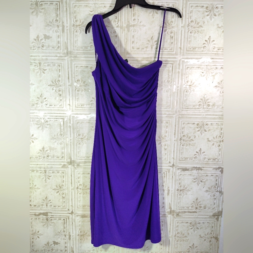 Lauren Ralph Lauren Evening Gown One Shoulder